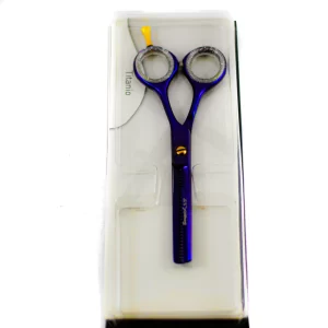 Tijera entresacar Sensei Titanio azul