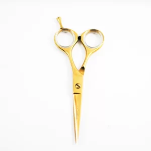 Tijera Sensei Filo navaja Titanio Dorado