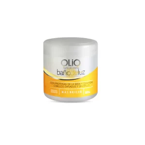 mascarilla baño de luz para brillo y suavidad capilar